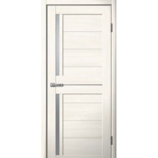 Дверь межкомнатная Сибирь Профиль Ла Стелла 202 Ясень снежный, стекло белое матовое